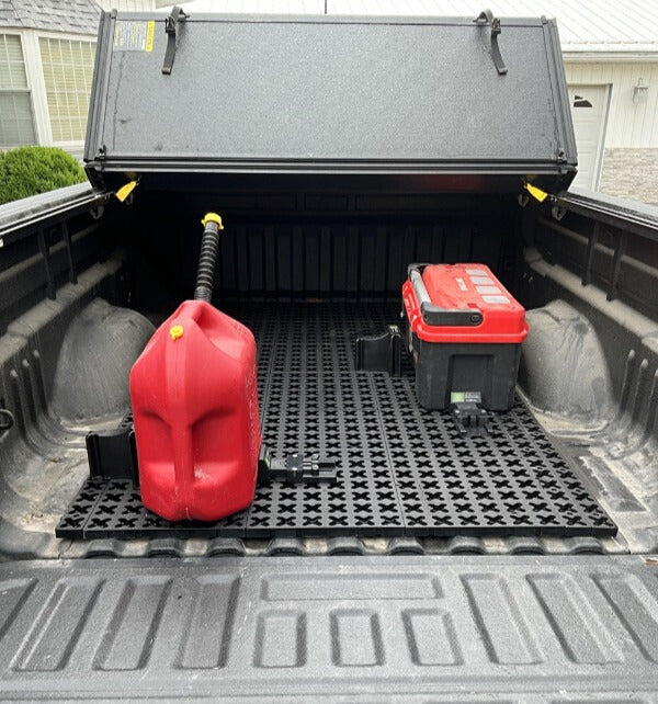 Tmat’s Solution for Fuel Cans and Tools on Rough Terrain