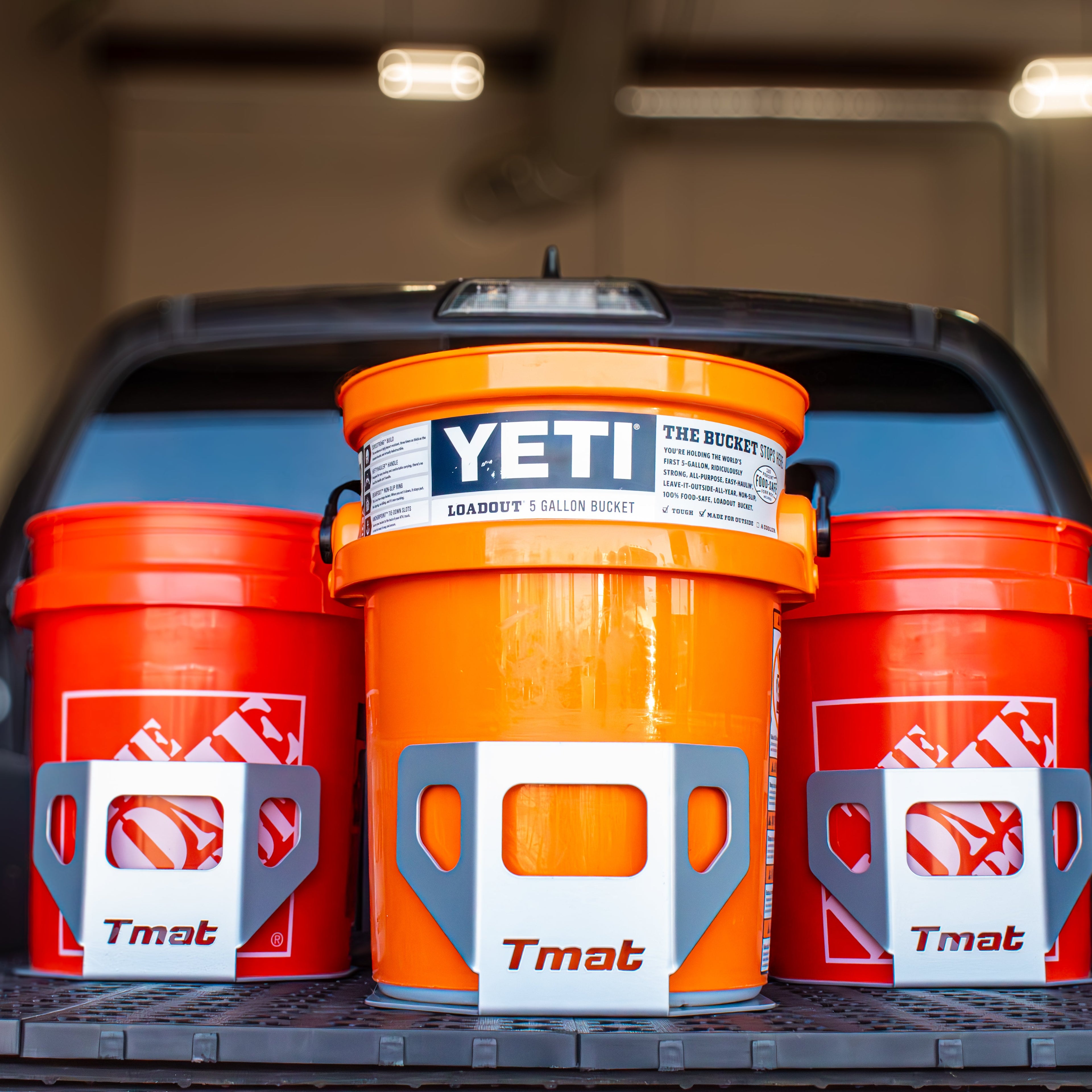 5-Gallon Bucket Holder with Tmat Anchors