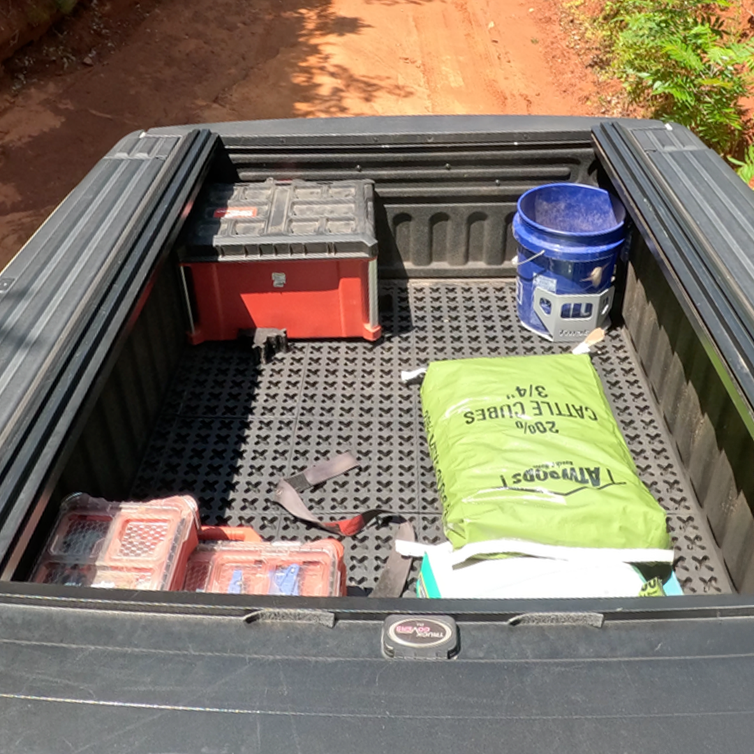 Tmat Midsize Truck Bed Organizer Slide Out Mat | Universal Fit